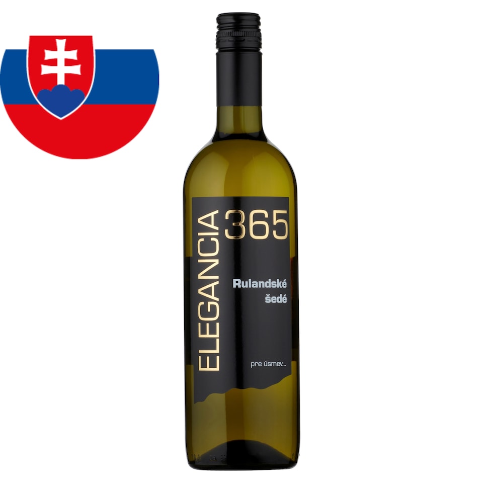 Elegancia 365 Rulandské šedé víno biele suché 0,75 l