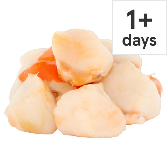 Counter Raw King Scallop Meat Roe On Tesco Groceries