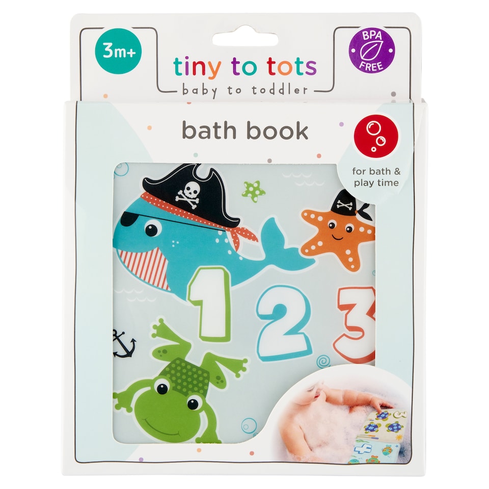 Tiny to Tots Bath Book