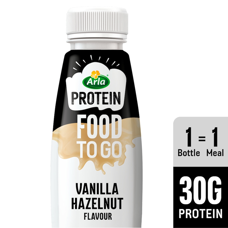 image 1 of Arla Protein Food To Go Meal Drink Vanilla Hazelnut 500ml