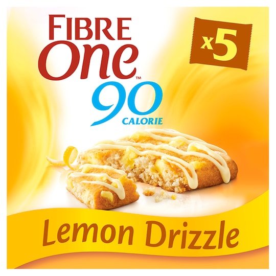 Fibre One Lemon Drizzle Bars 5X24g Tesco Groceries