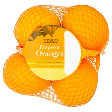 Tesco Emperor Oranges 4 Pack