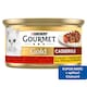 image 1 of Gourmet Gold Canned Food for Cats Beef, Chicken in Sauce 85g