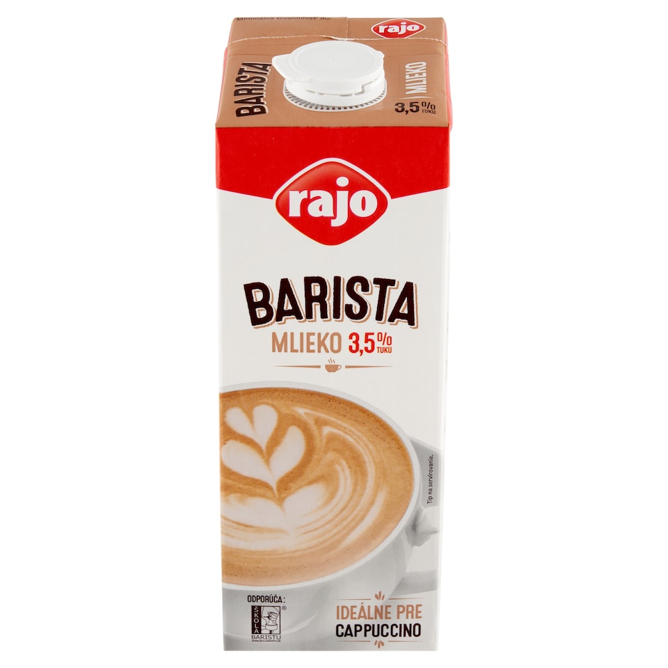 image 1 of Rajo Barista Milk 3.5% Fat 1 L