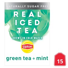 Lipton Cold Brew Green Tea Mint 15'S 27G