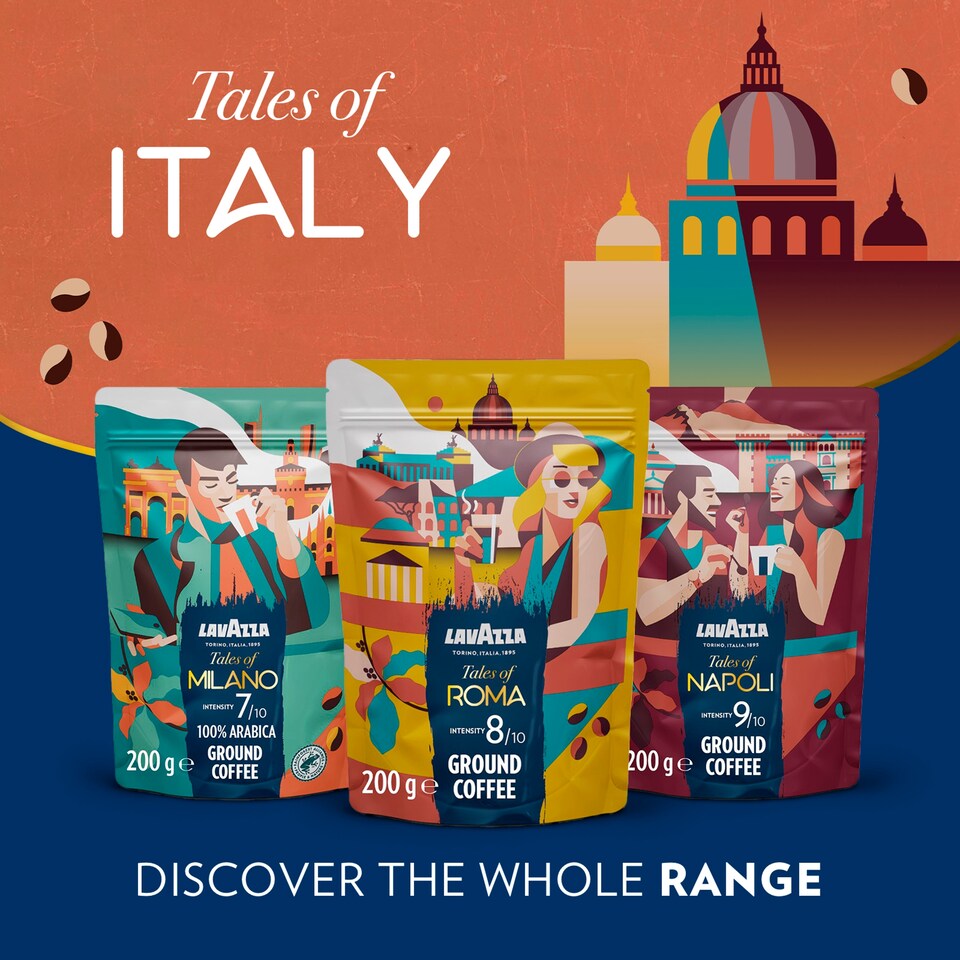 image 1 of Lavazza Tales of Milano Ground Coffee 200g