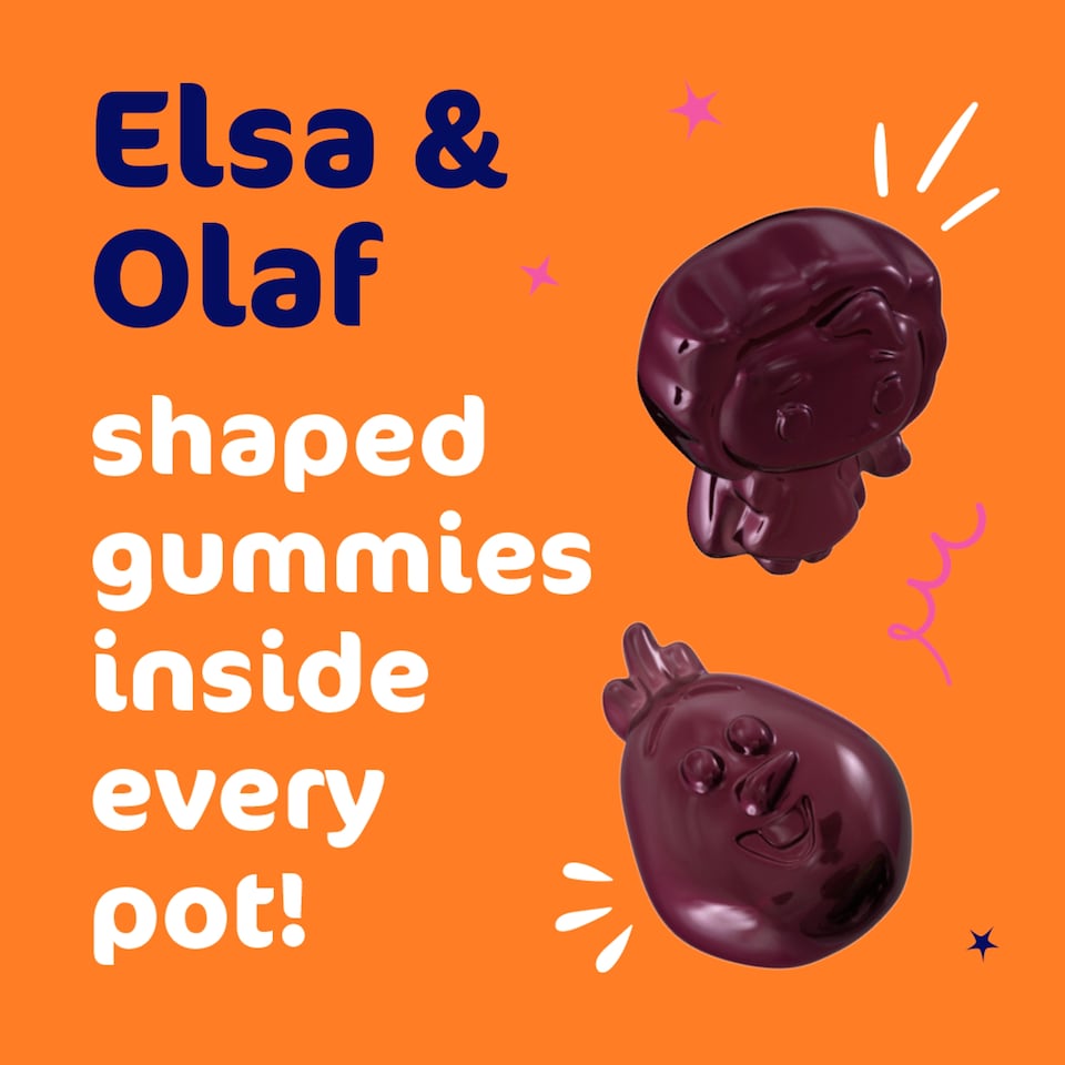 image 1 of Haliborange Disney Frozen Iron & Vit C Blackcurrant 60s