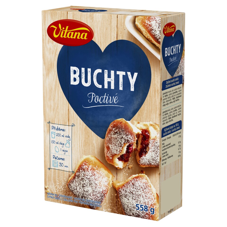Vitana Buchty poctivé 558g