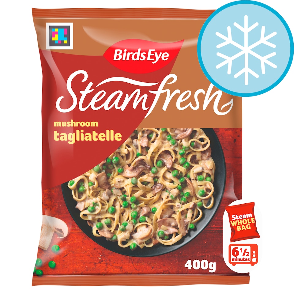 image 1 of Birds Eye Steamfresh Mushroom Tagliatelle with a Creamy Sauce Meal for 1 400g