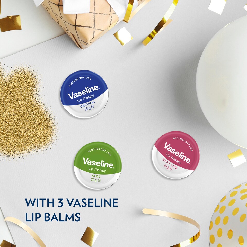 image 1 of Vaseline Lip Treat Collection Gift Set 60g