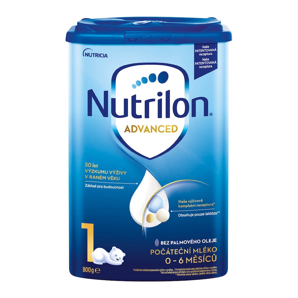 Obrázek 1 pro produkt NUTRILON Advanced 1 počáteční kojenecké mléko 800g