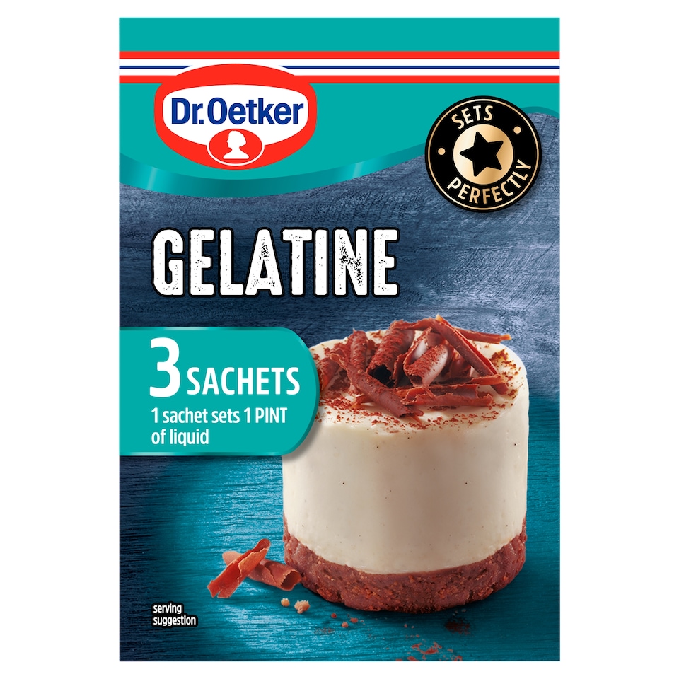 Dr. Oetker Gelatine Sachet 3x12g