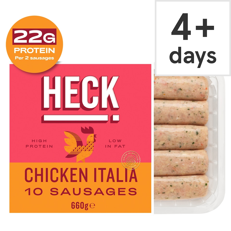 image 1 of HECK! Chicken Italia 10 Sausages 660g