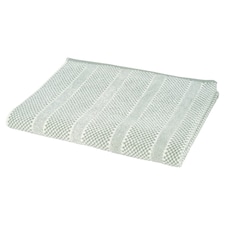  West Park Sage Popcorn Stripe Bath Sheet