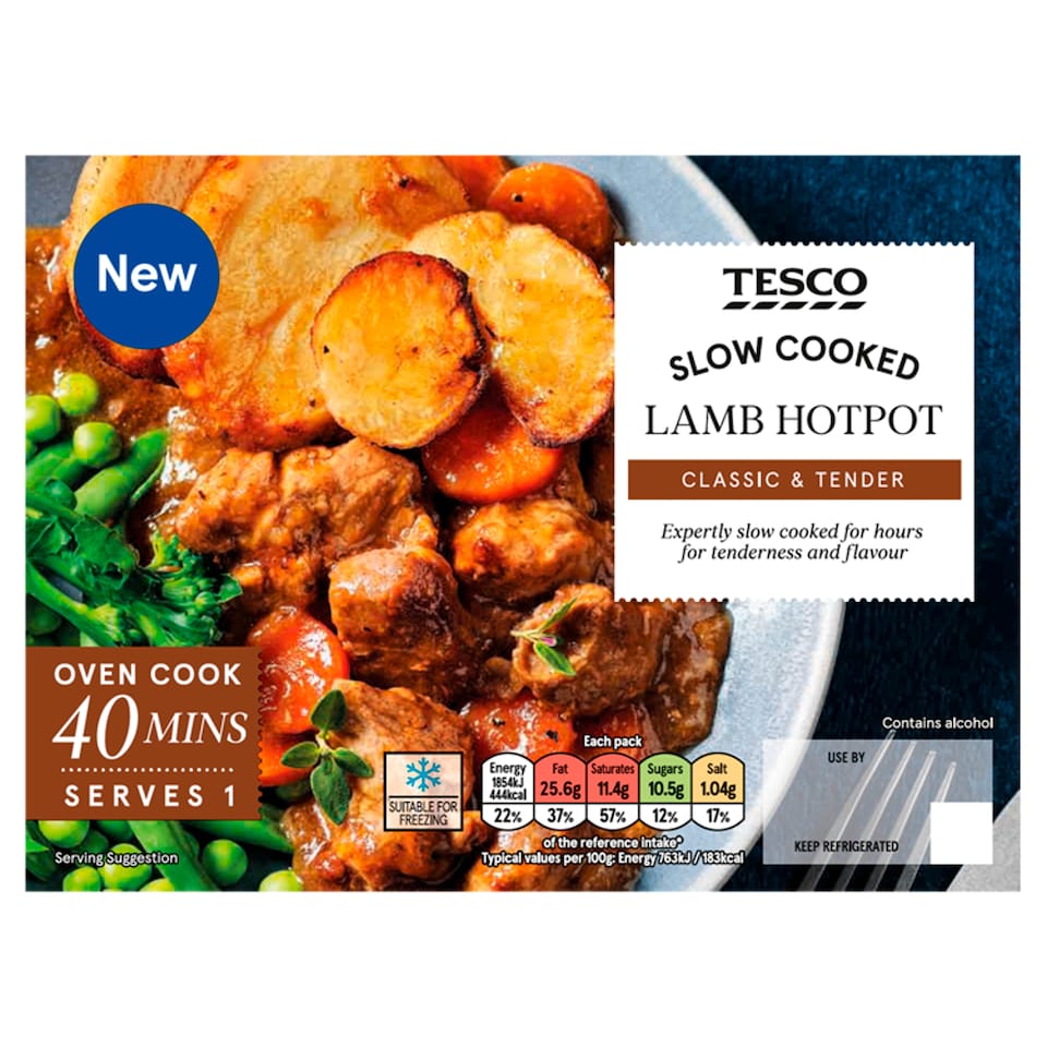 Tesco Slow Cooked Lamb Hotpot 300g