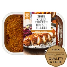 Tesco Katsu Chicken Breast Fillets 380G