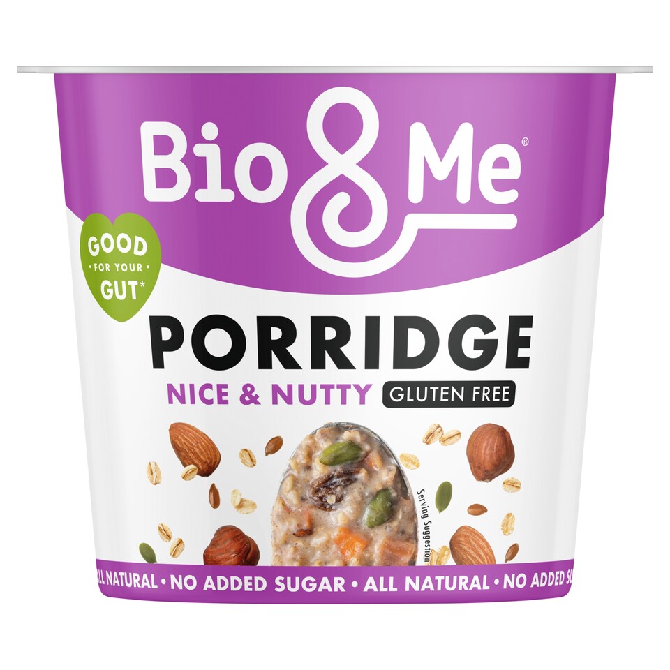 Bio & Me Gluten Free Porridge  Nice & Nutty 58g