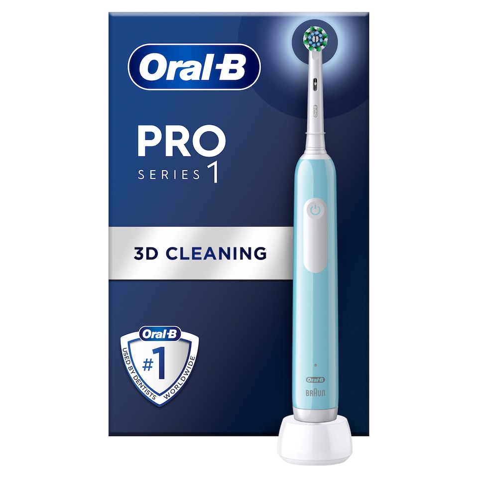 image 1 of Oral-B Pro Series 1 Electric Toothbrush Blue