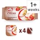 image 1 of Muller Bliss Whipped Greek Style Yogurt Strawberries & Cream 4x100g