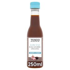 Tesco Low Fat Balsamic Dressing 250Ml