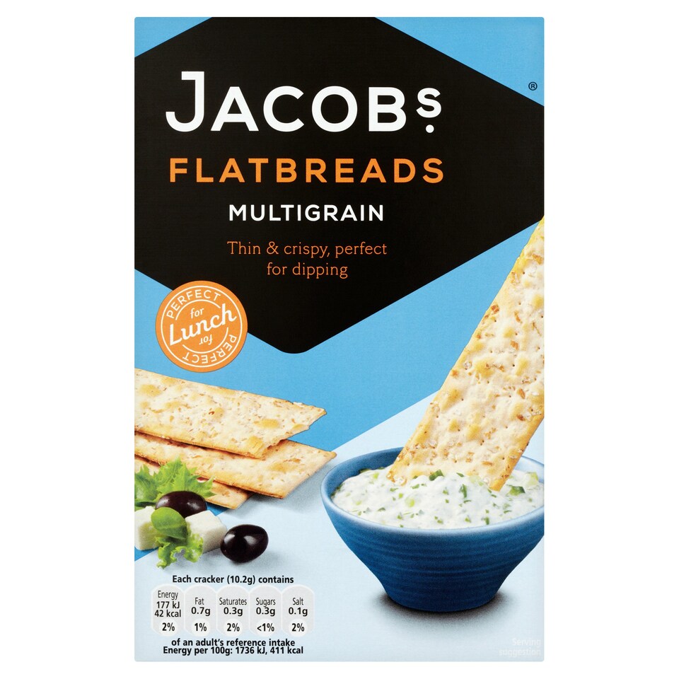 image 1 of Mcvities Jacob's Flatbread Multi Grain 150G