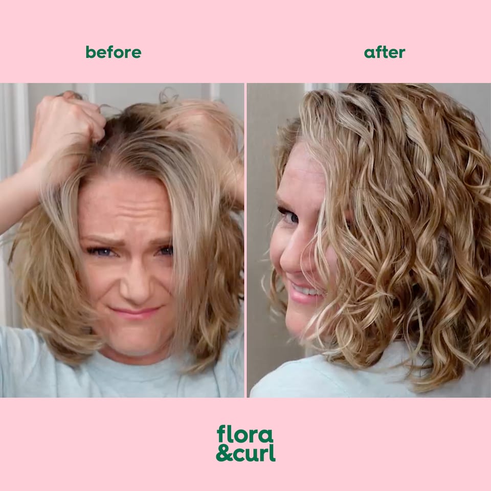 image 1 of Flora & Curl Rose Water Cream Conditioner 300ml