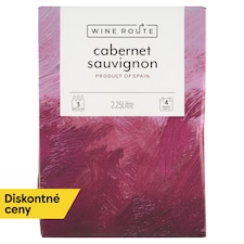 Wine Route Cabernet Sauvignon červené víno suché 2,25 l