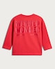 image 5 of Marvel Spider-Man Embossed Print Pure Cotton Top in Red