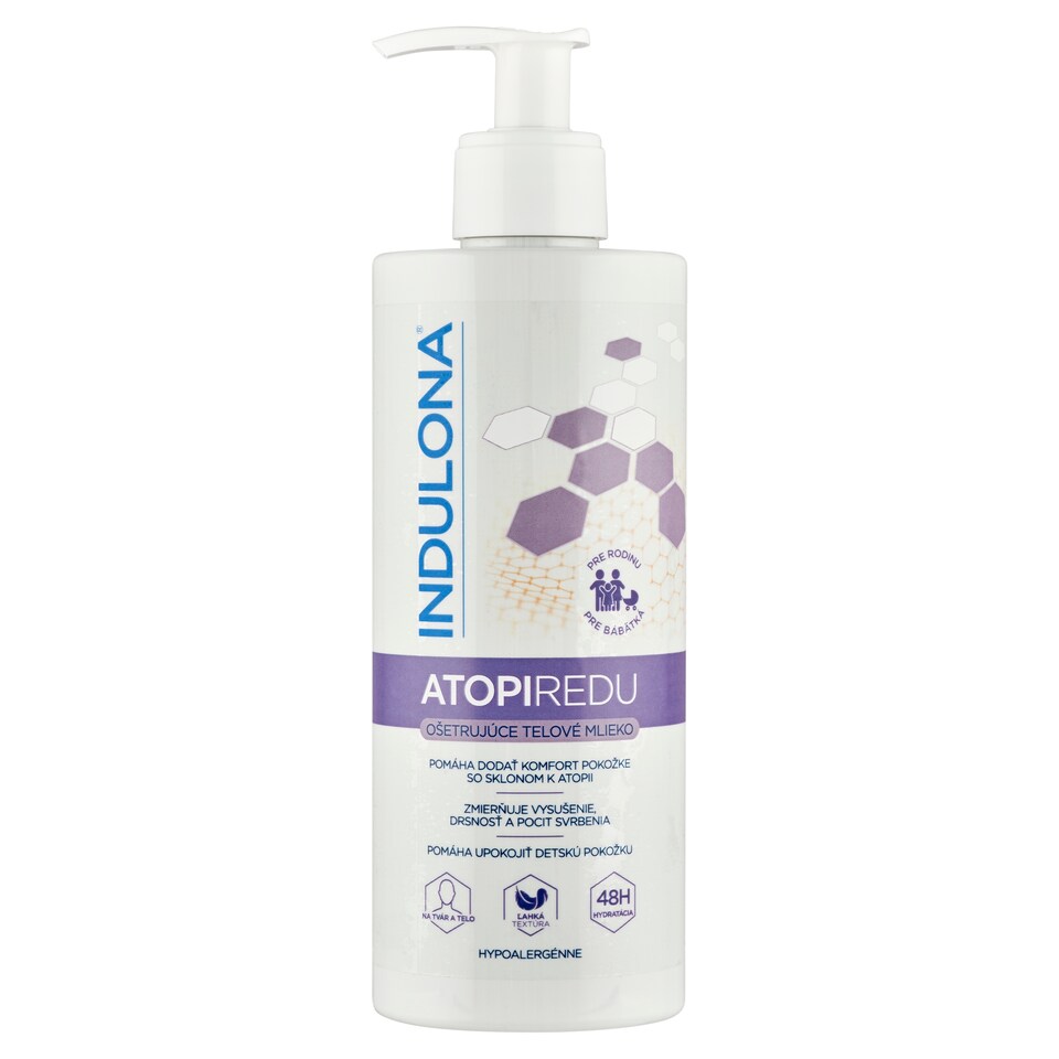 Obrázek 1 pro produkt Indulona Atopiredu pečující tělové mléko 400ml