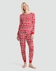 image 2 of Bluey Matching Family Christmas Pyjamas in Red