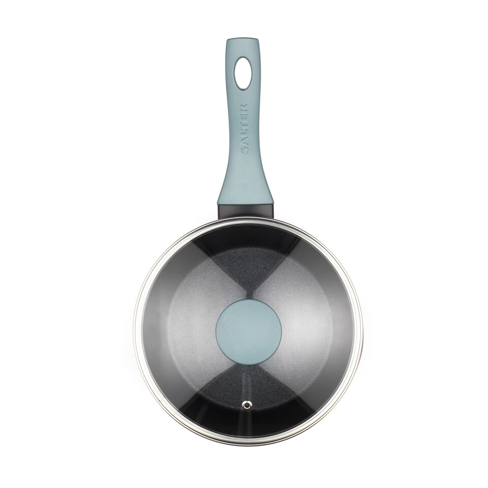 image 1 of Salter Megastone Thermo Collar Saucepan 20Cm