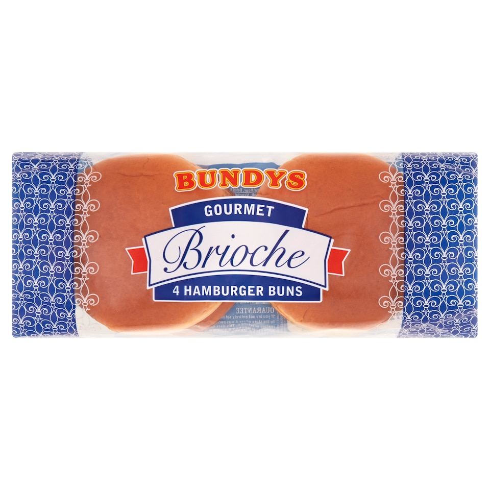 Jmob Bundy Gourmet Brioche Bun 4 Pack