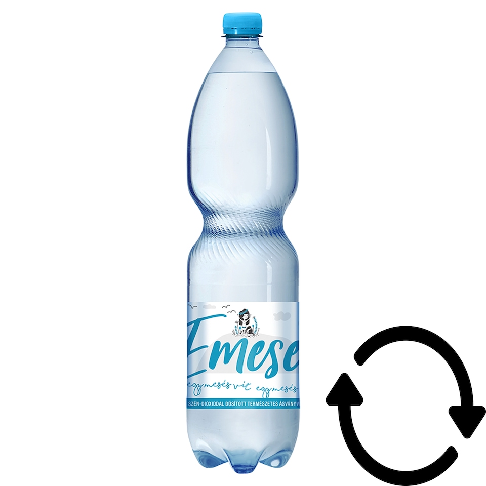 Emese szén-dioxiddal dúsított természetes ásványvíz 1500 ml
