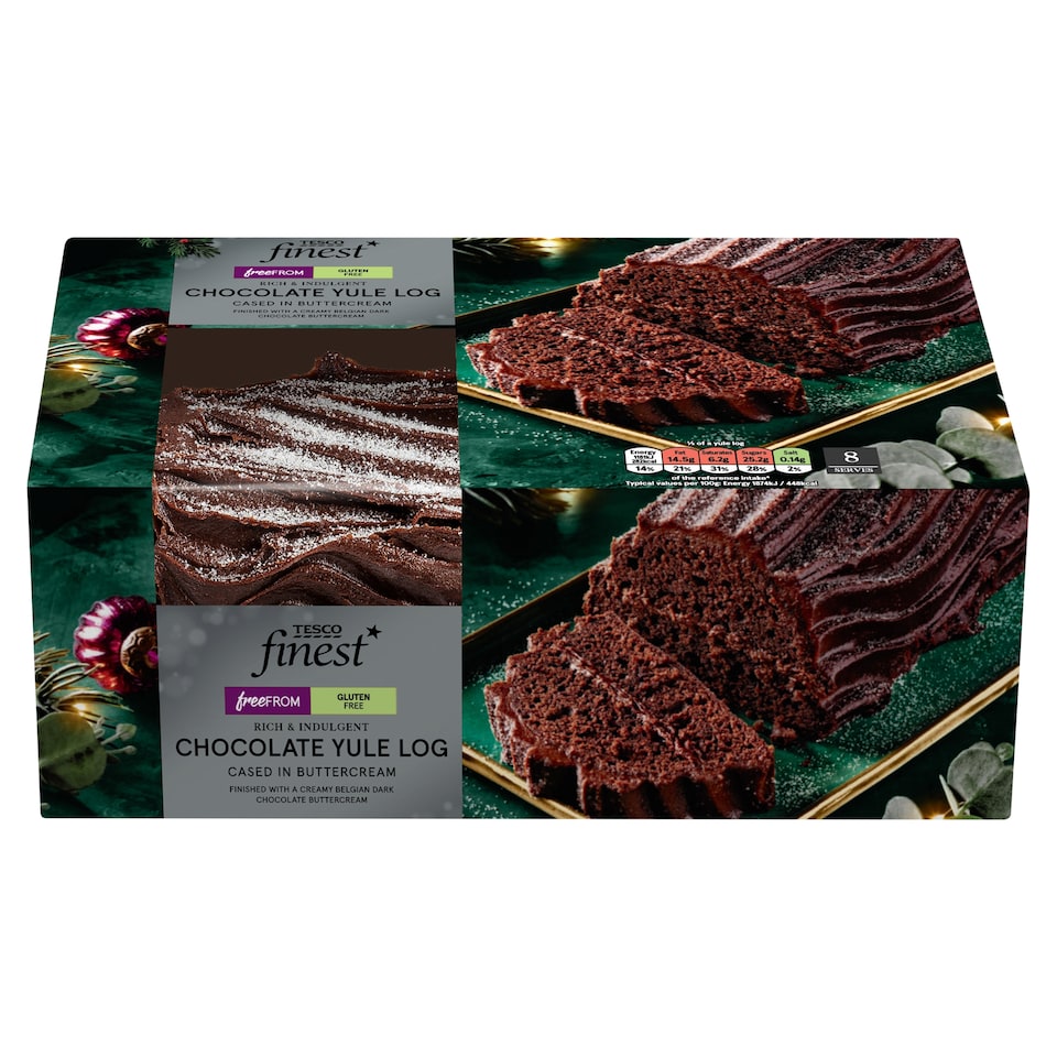 Tesco Finest Free From Chocolate Yule Log