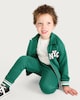 image 2 of F&F Boys 3-Piece Cotton Rich NYC Slogan Jacket, T-Shirt and Joggers Set in Green
