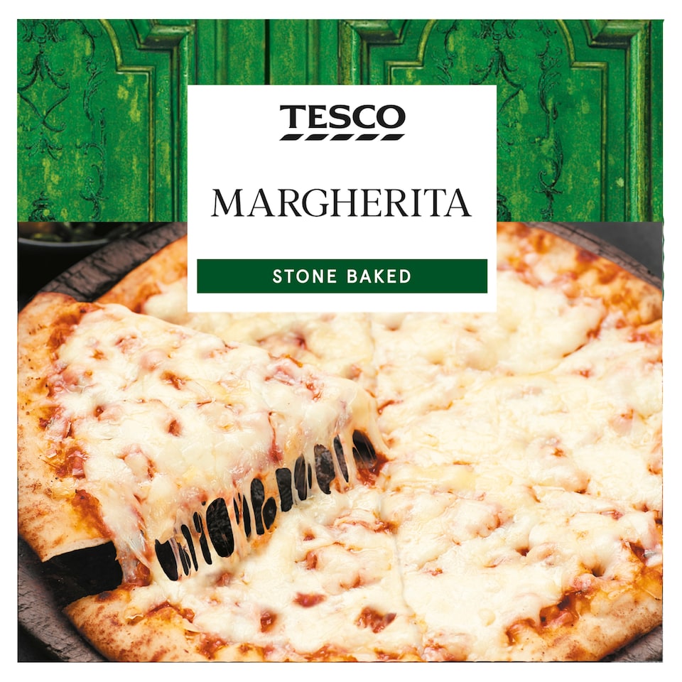 Tesco Stonebaked Margherita Pizza 252G