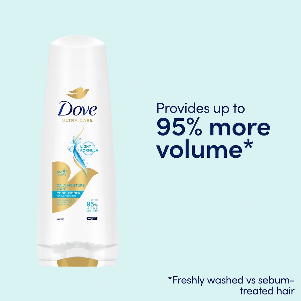 image 1 of Dove Daily Moisture Light Conditioner 350Ml