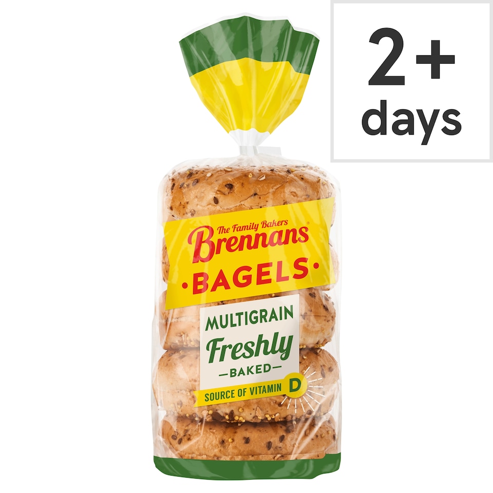 Brennans Multigrain Bagel 425g