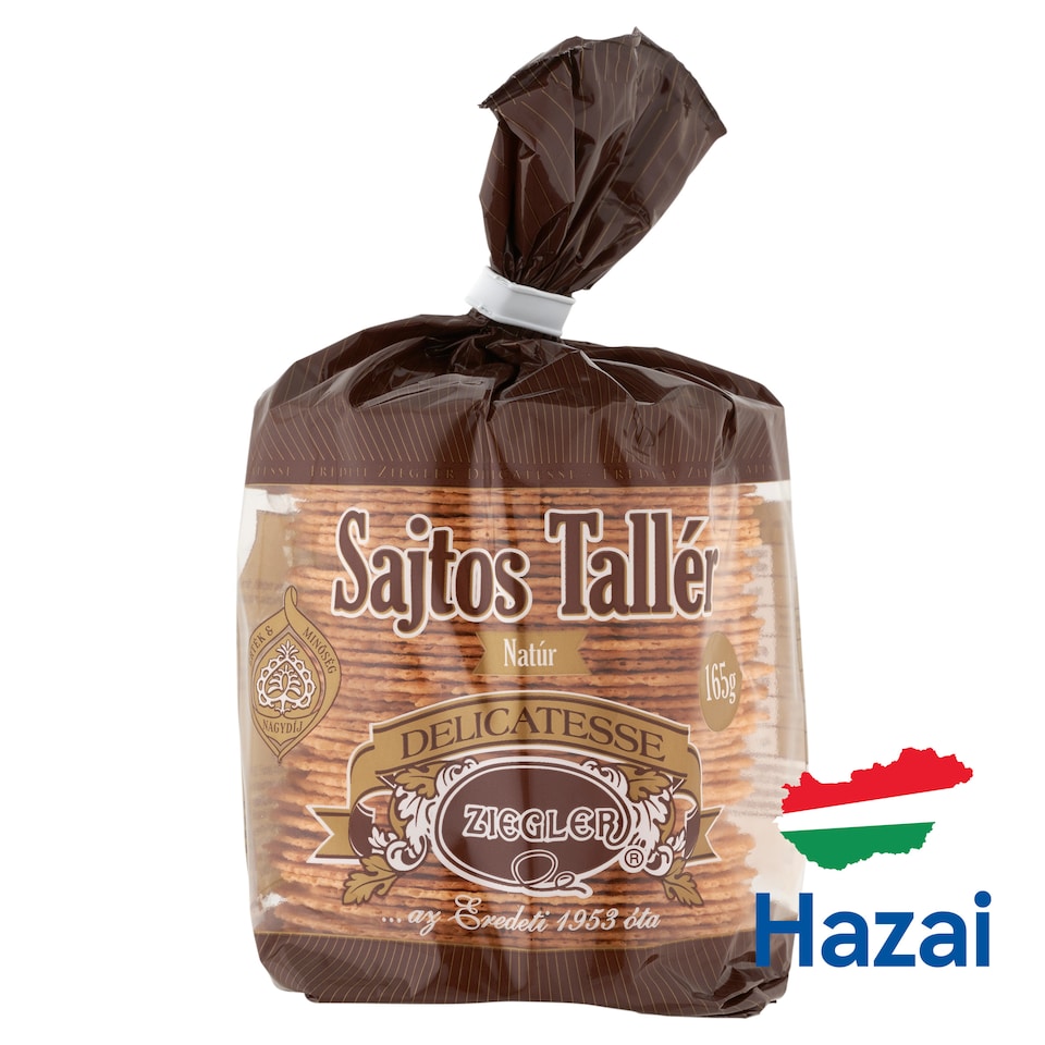 Ziegler natúr sajtos tallér 165 g  1. kép