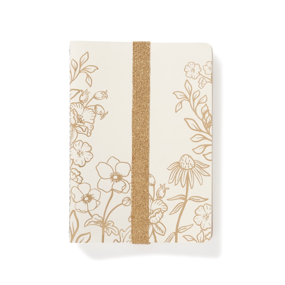 image 1 of Paperchase Full Bloom A5 Notebooks 2pk