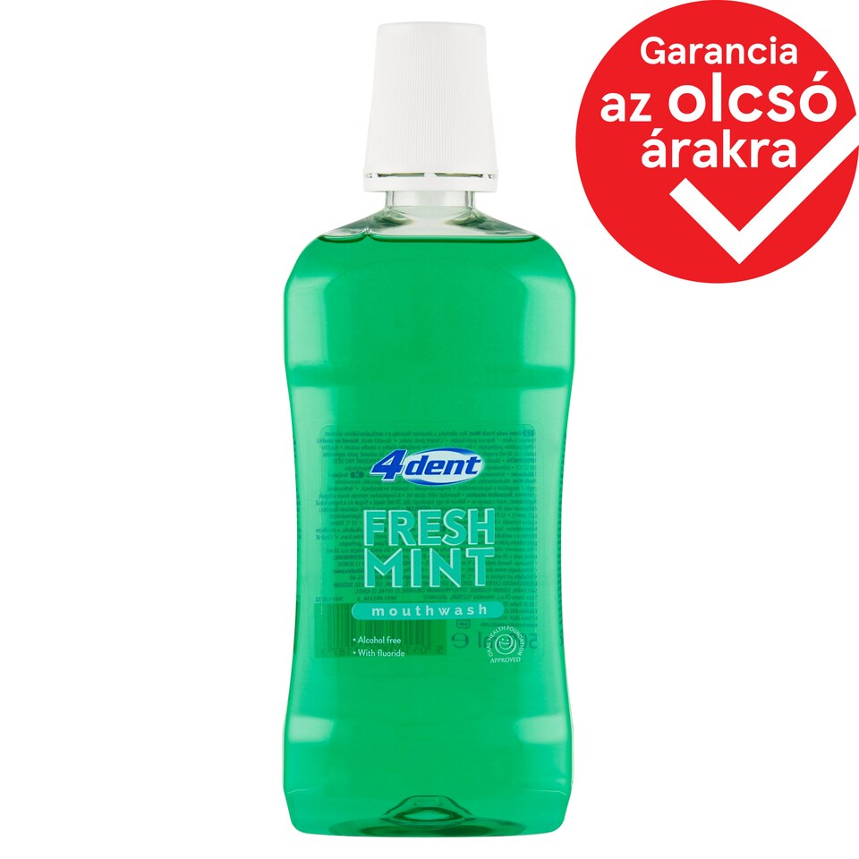 4Dent Fresh Mint szájvíz 500 ml