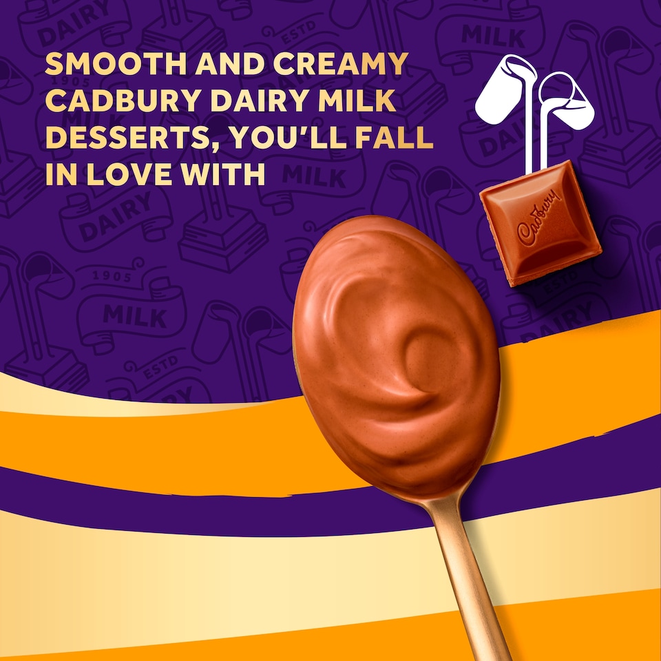 image 1 of Cadbury Dairy Milk Chocolate Orange Big Pot Dessert 350g
