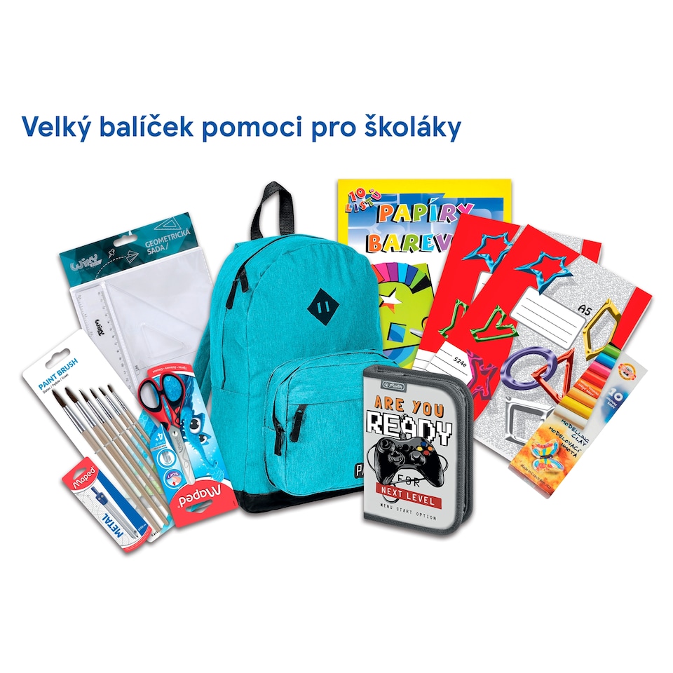 Velký balíček pomoci pro školáky