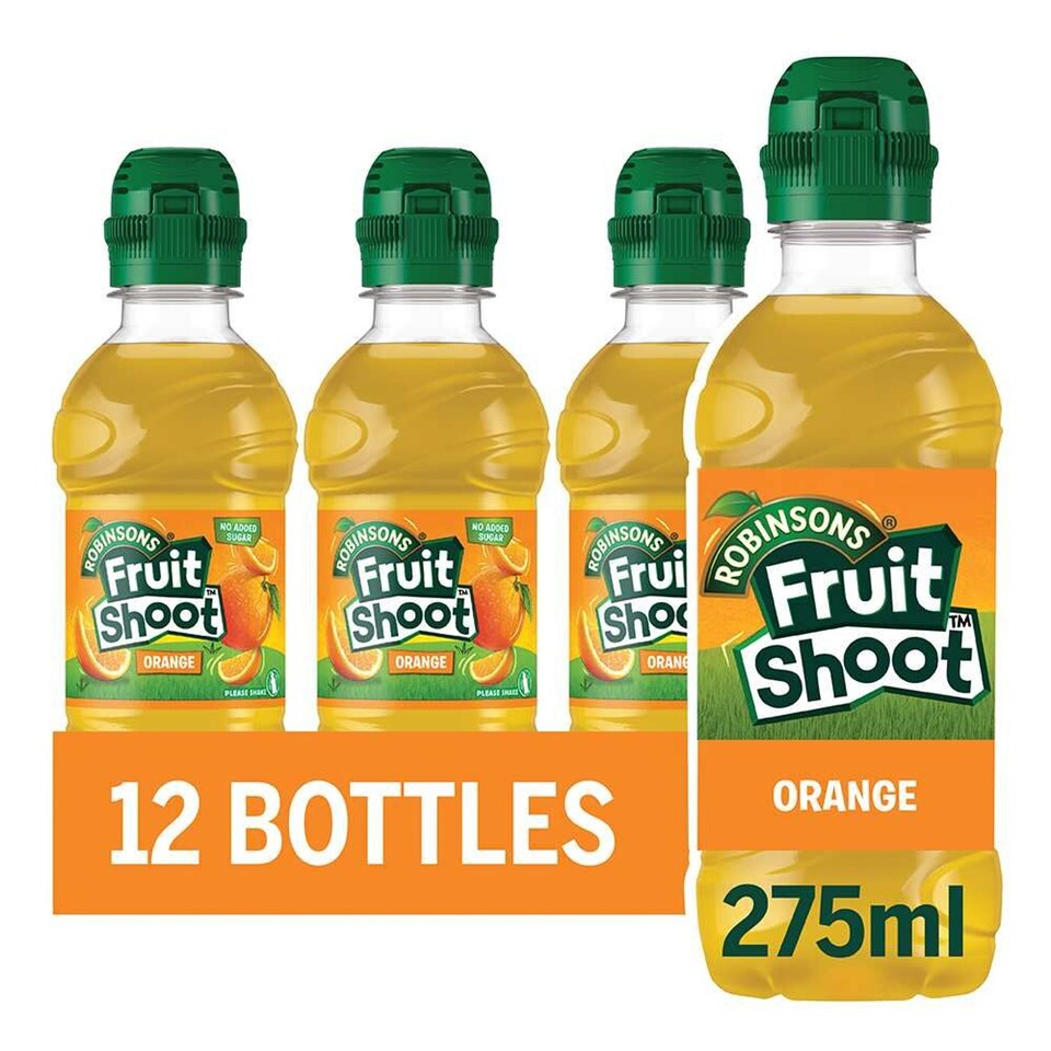 image 1 of Robinsons Fruit Shoot Orange Low Sugar 275Ml