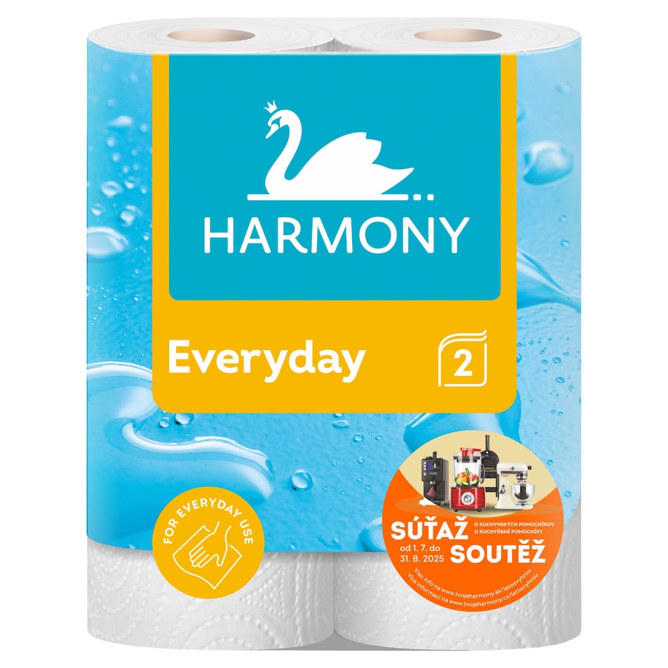Harmony Everyday Kitchen Towels 2 Ply 2 pcs