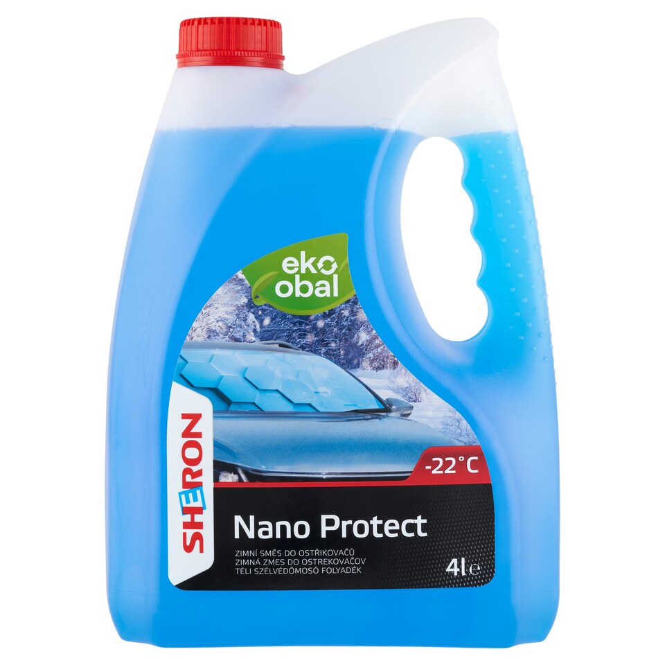 Sheron Nano Protect téli szélvédőmosó folyadék -22°C 4 l