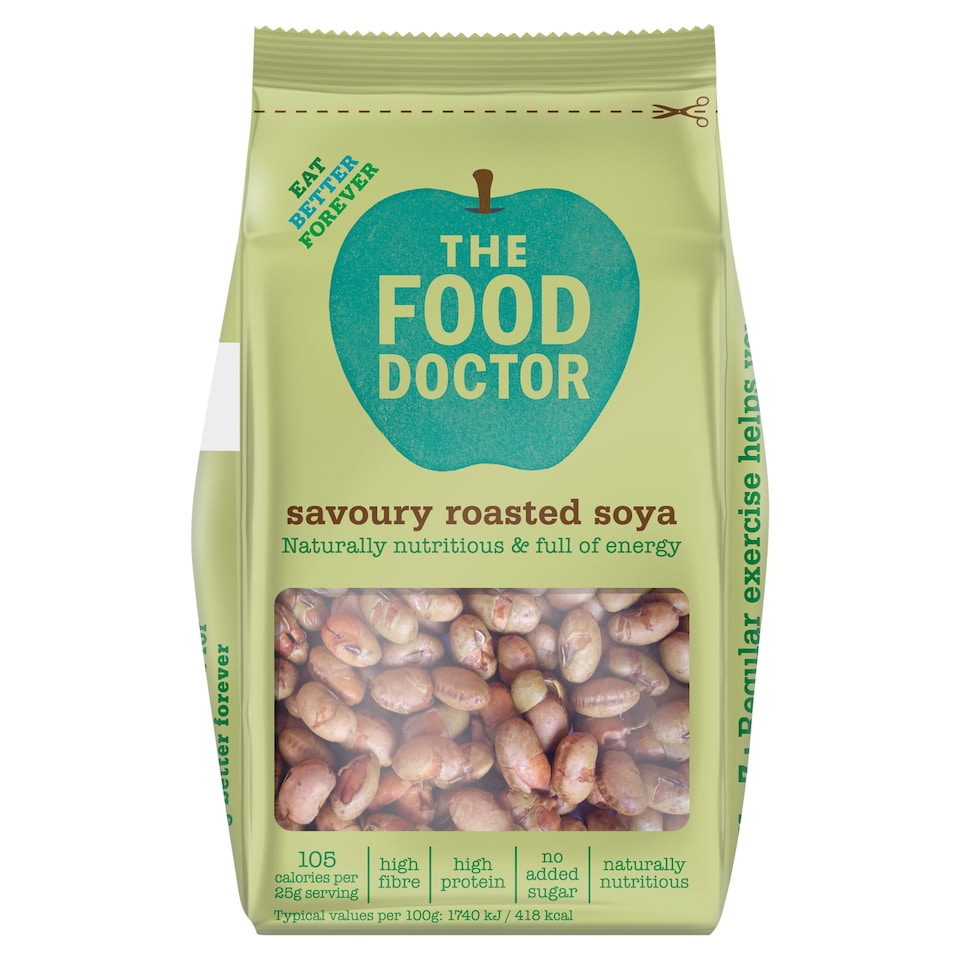 FOOD DOCTOR ROASTED SOYA 175g