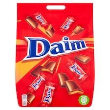 DAIM MINI CHOCOLATE BARS BAG 200G