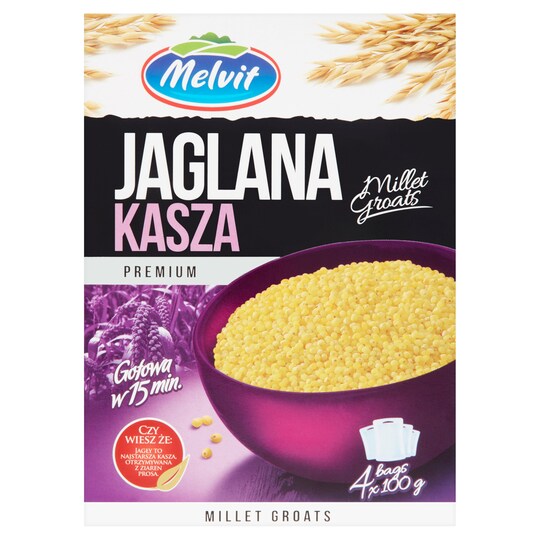 Melvit Millet Groats 400G Tesco Groceries