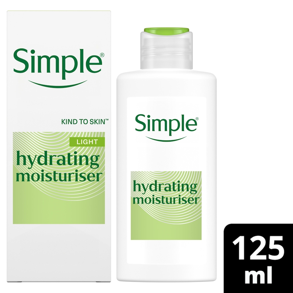 image 1 of Simple Kind To Skin Hydrating Light Moisturiser 125Ml